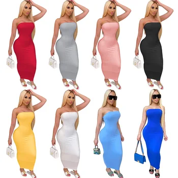 

2020 New Style Tight Strapless Bra Dress