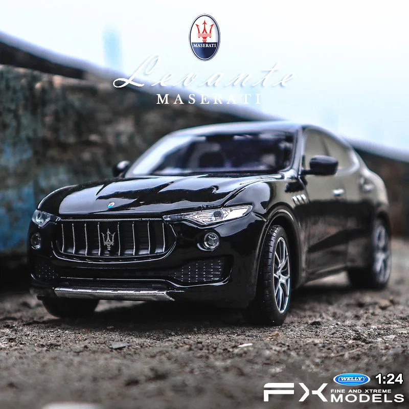 

Welly 1:24 Levante SUV alloy car model Diecasts & Toy Vehicles Collect gifts Non-remote control type transport toy