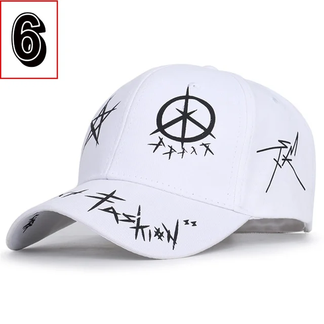 38 Styles Hot Graffiti Baseball Cap Women’s Hat Summer Sun Hat Cotton Men’s Baseball Cap Sports Cap Golf Cap Gorras Hombre 6