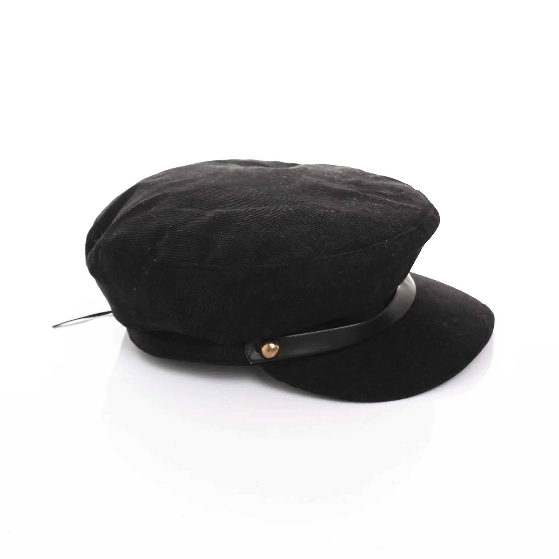 Осень и зима японский и корейский сладкий серии Путешествия Мода Чистый берет утка язык Кепка