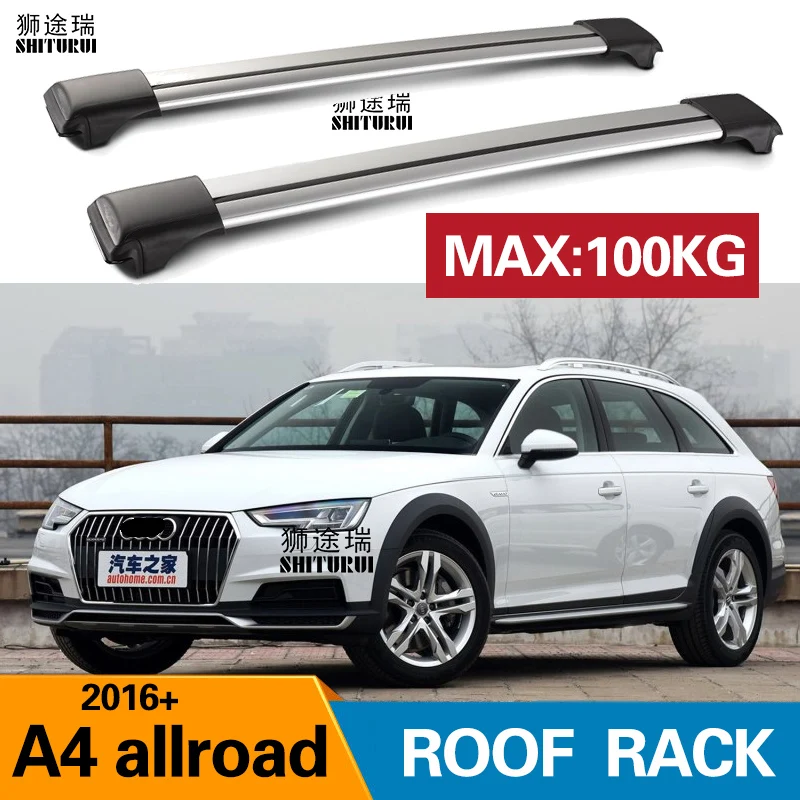 2 шт. панели для крыши Audi A4 Allroad (8WH B9) [2016 today] боковые полосы из алюминиевого сплава