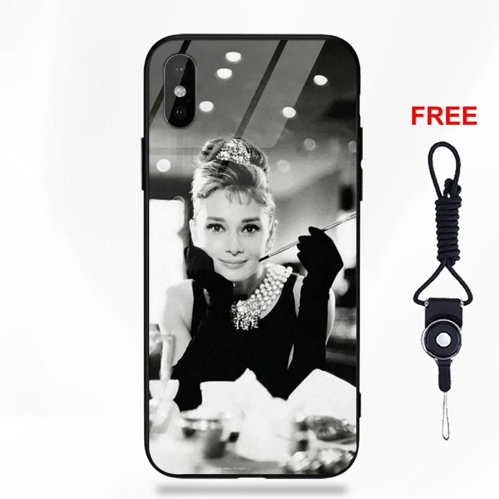 Завтраки Одри Хепберн для Galaxy S8 S9 Plus для huawei Honor 7X P20 Lite mate 10 Pro Redmi 5 Note 5A 6 - Цвет: as picture