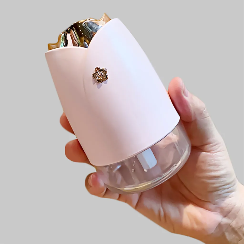 Мини Портативный USB Автомобильный увлажнитель воздуха для очистки воздуха милый красочный Светодиодный увлажнитель для автомобиля очиститель распылитель для автомобиля для домашнего использования