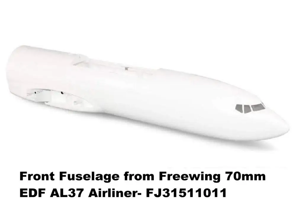 Передний задний корпус для Freewing 70 мм EDF Jet AL37 RC Plane Airliner | Игрушки и хобби