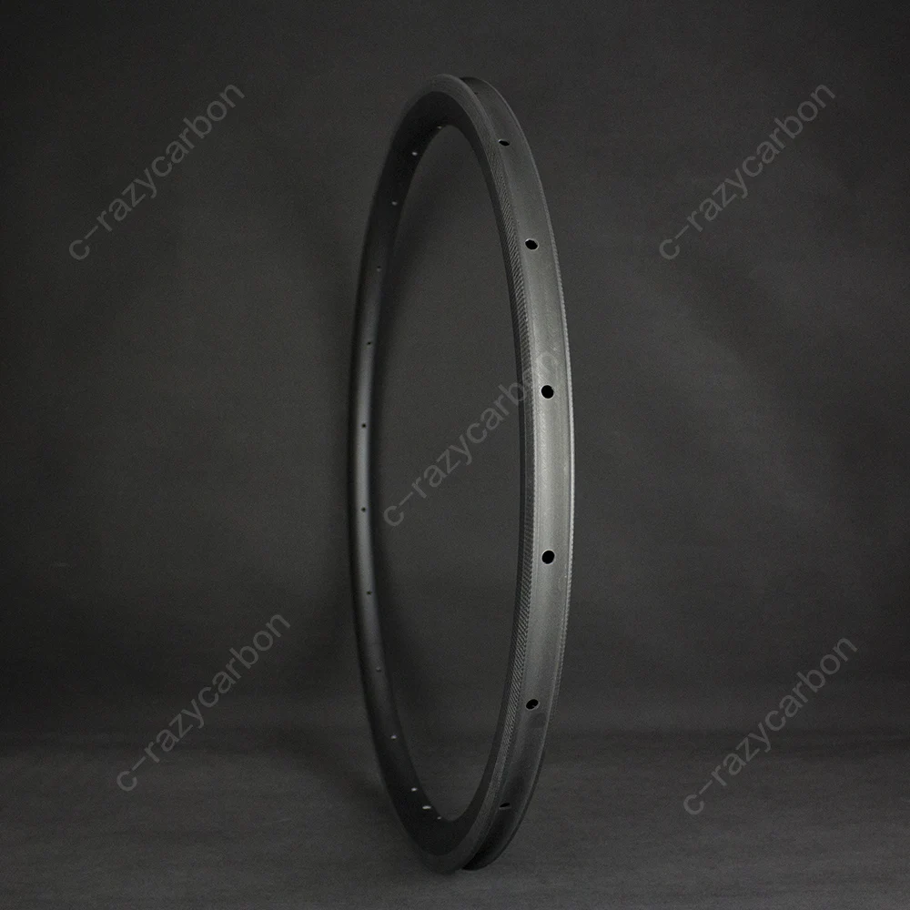 Carbon Bike Rims High Quality 3K Weave 38mm Depth Climbing Road Bicycle with Special Brake Track 700C Free Shipping