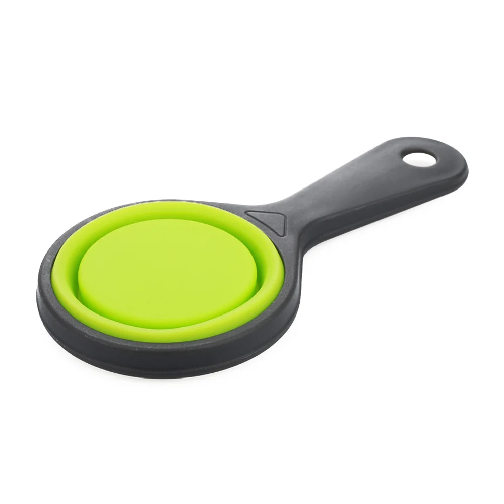 Telescopic Cup 4pcs/Set Collapsible Drinking Ice Cream Baking Cook Tools Portable Silicone Kitchen Tool Folding