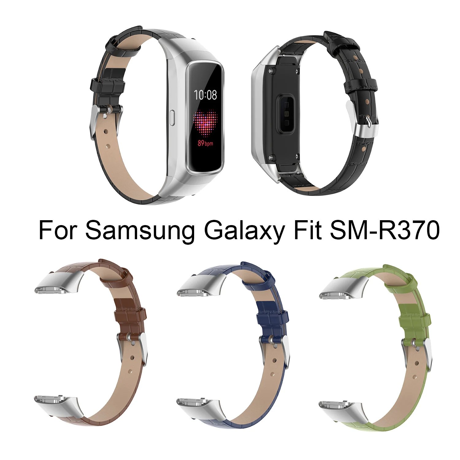 Замена кожаных наручных часов ремешок для samsung Galaxy подходит для SM-R370 Браслет аксессуар Correa Лидер продаж ободок