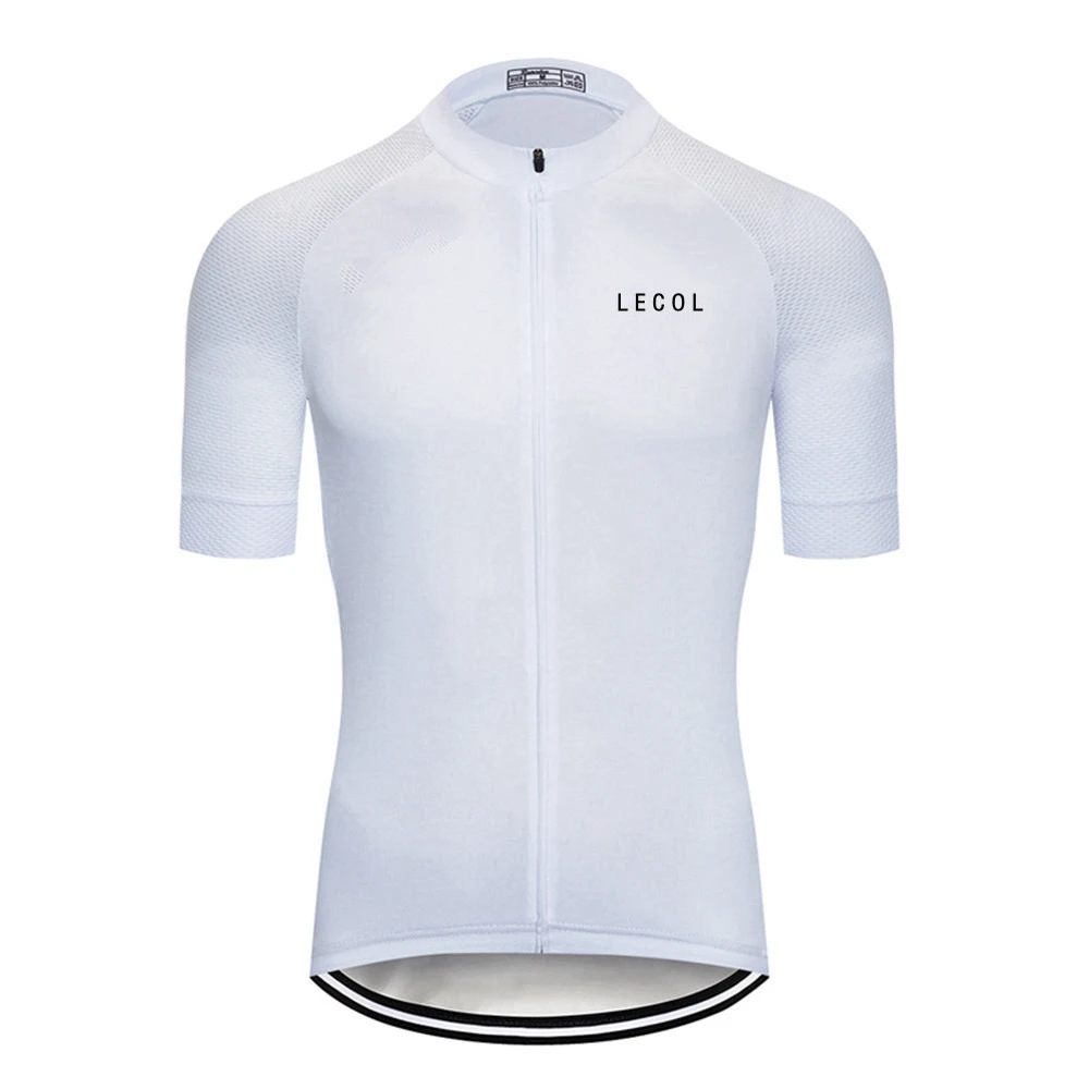 LECOL 2020 Cycling Jersey Tops Summer Racing Cycling Clothing Ropa Ciclismo Short Sleeve mtb Bike Jersey Shirt Maillot Ciclismo