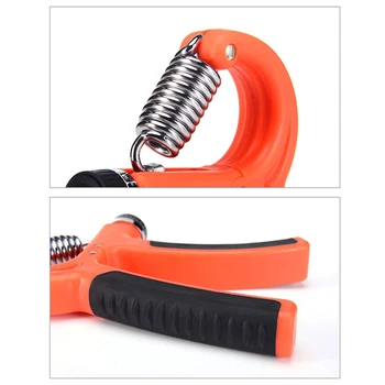 

Exerciser Hand Gripper Heavy grip Stainless Steel Strength Training Lightweight