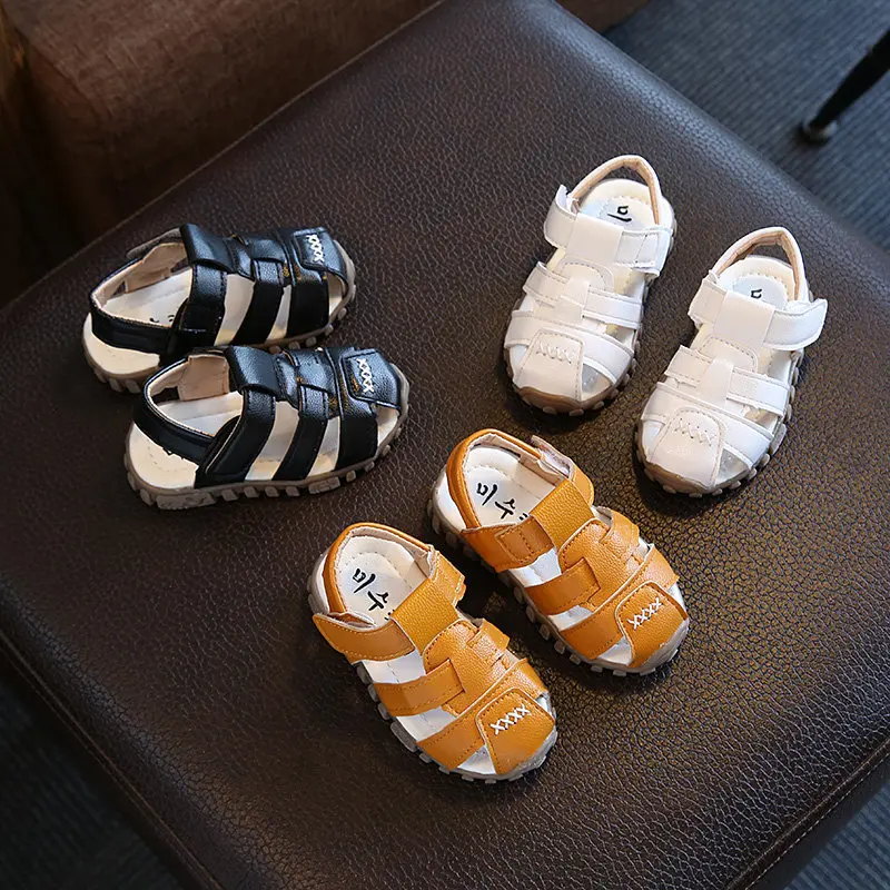 CYSINCOS 2020 New Fashion Children's Shoes Summer Sandals Artificial Leather Quality Boys Girls Beach Sandals Kids Causal Shoes