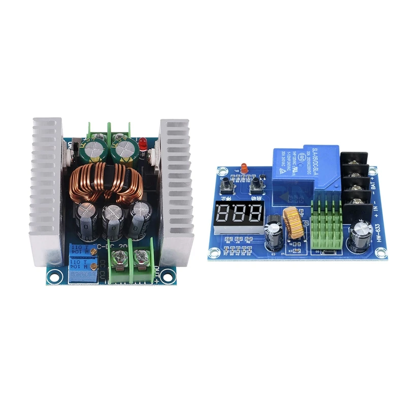 XH-M604 60V Battery Charging Controller Protection Switch With 6-40V To 1.2-36V Voltage Regulator Power Supply Module | Электроника