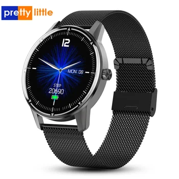 

PR8 Smart Watch men IP68 Waterproof 1.3' Full Round Touch Screen Smartwatch Real-time Heart Rate Blood Pressure Monitor