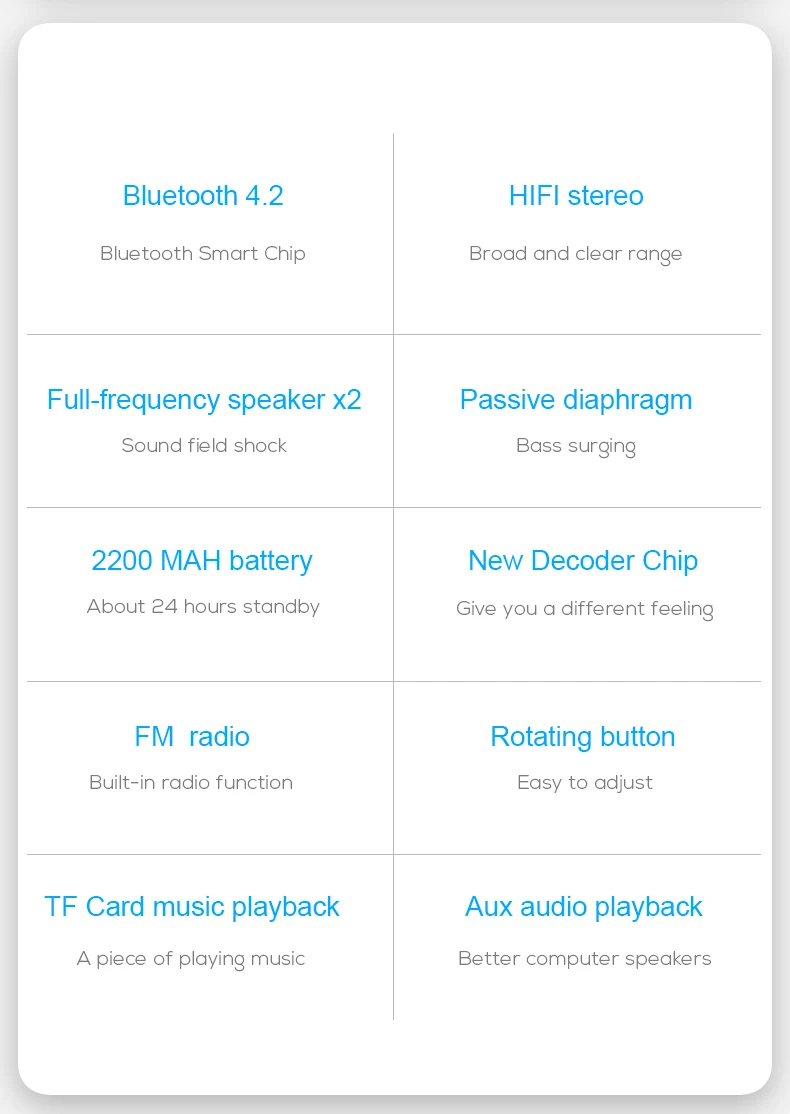 IFKOO S37 портативный Bluetooth динамик большой мощности бас FM TF AUX открытый номер ПК телефон пульт дистанционного управления музыка беспроводной сабвуфер