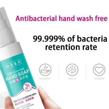 

100ML Portable Disposable Hand Sanitizer Household Cleaner Hand Wash Free Quick-drying Anti-Bacteria Hand Sanitizer Gel Z41