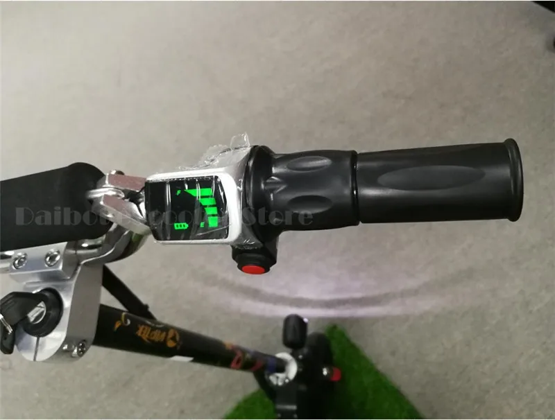 Daibot Folding Electric Bike Adults 2 Wheels Electric Scooters Electric Scooter Seat With Double SuspensionBrake System (4)