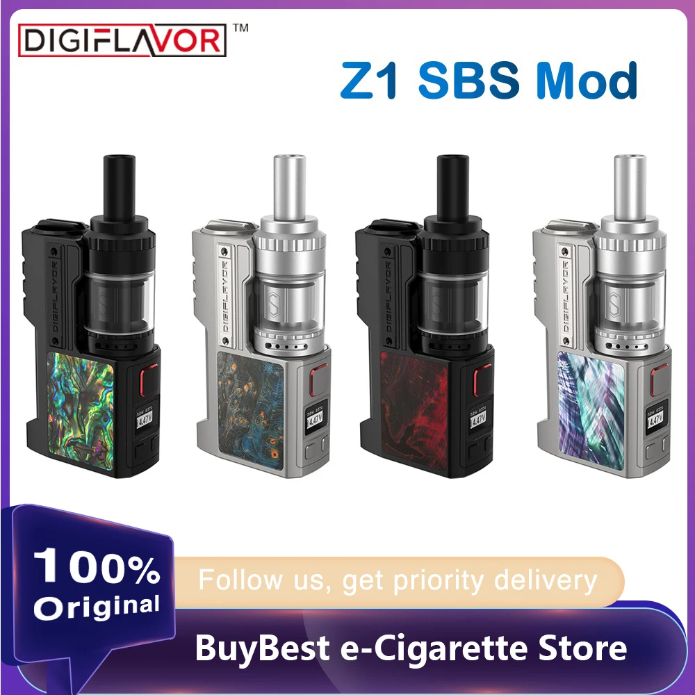 Комплект для вейпа Digiflavor Z1 SBS максимальная мощность 80 Вт с питанием от одной