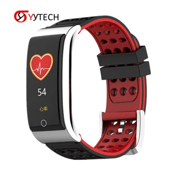 

SYYTECH E08 Smart Bracelet Bluetooth ECG+PPG Heart Rate Monitoring Sports Pedometer Smartwatch Phones