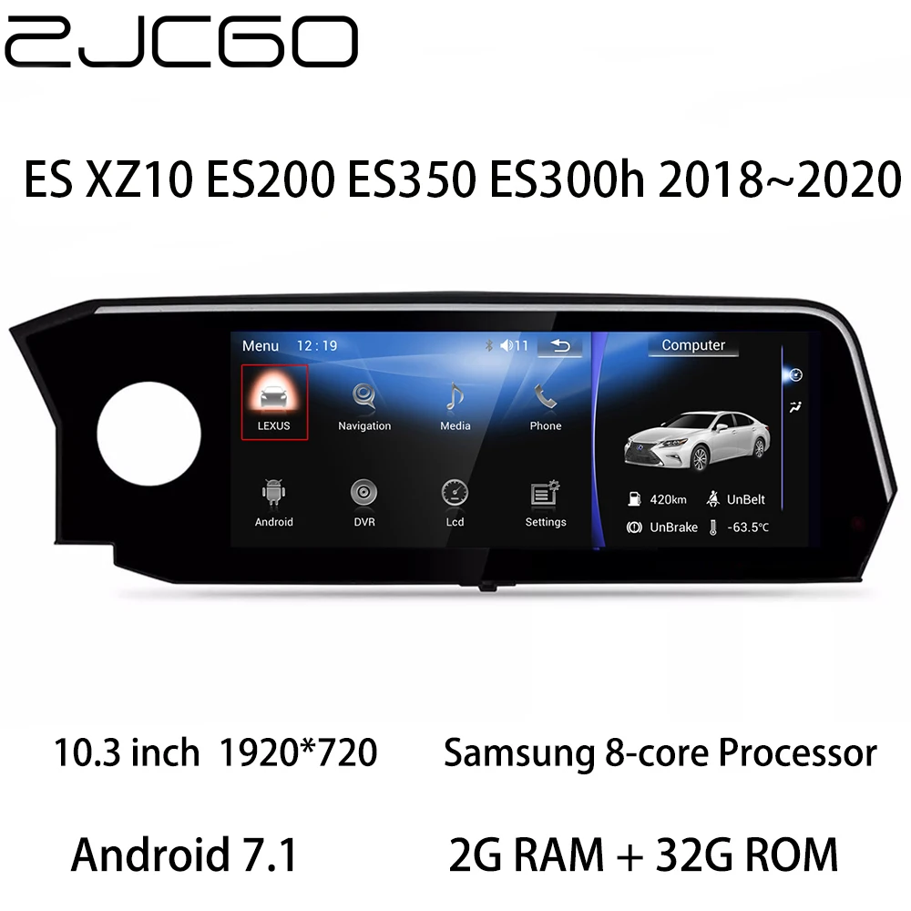 

Car Multimedia Player Stereo GPS DVD Radio NAVI Navigation Android Screen System for Lexus ES ES200 ES350 ES300h 2018 2019 2020