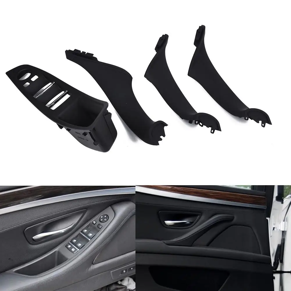 

Yfashion 4Pcs/set Door Handle Window Switch Panel for BMW 5 Series F10 F18 520 523 525