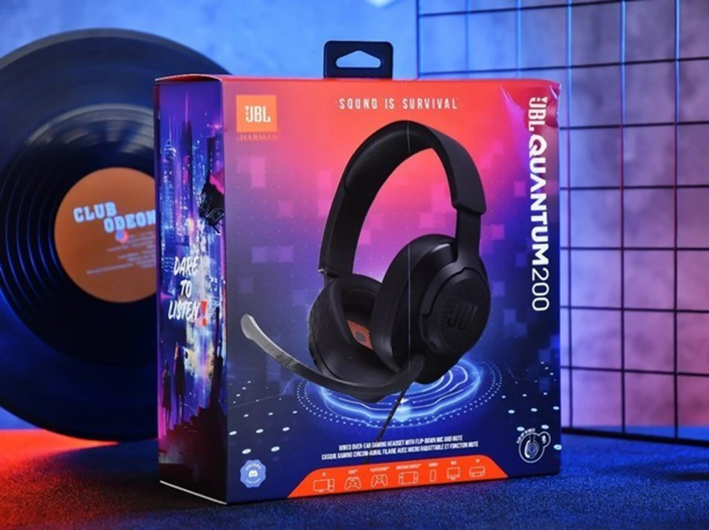 JBL QUANTUM 200 Headset Gaming E sport 