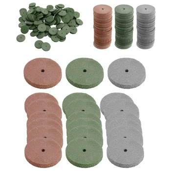 

100pcs Dental Wheel Rubber Dental Polishing Wheel Grinding And Polishing Burs Coarse Dental Laboratory Tool Material Dentist