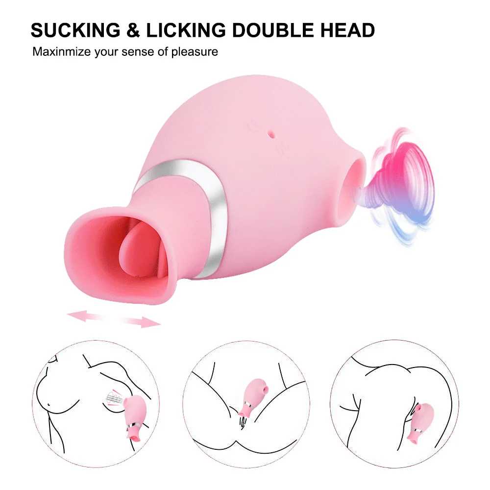 Man Nuo Vagina Sucking Lick Vibrator 7 Speeds Vibrating Sucker Oral Sex Suction Clitoris Stimulator Erotic Sex Toy for Women 88 photo