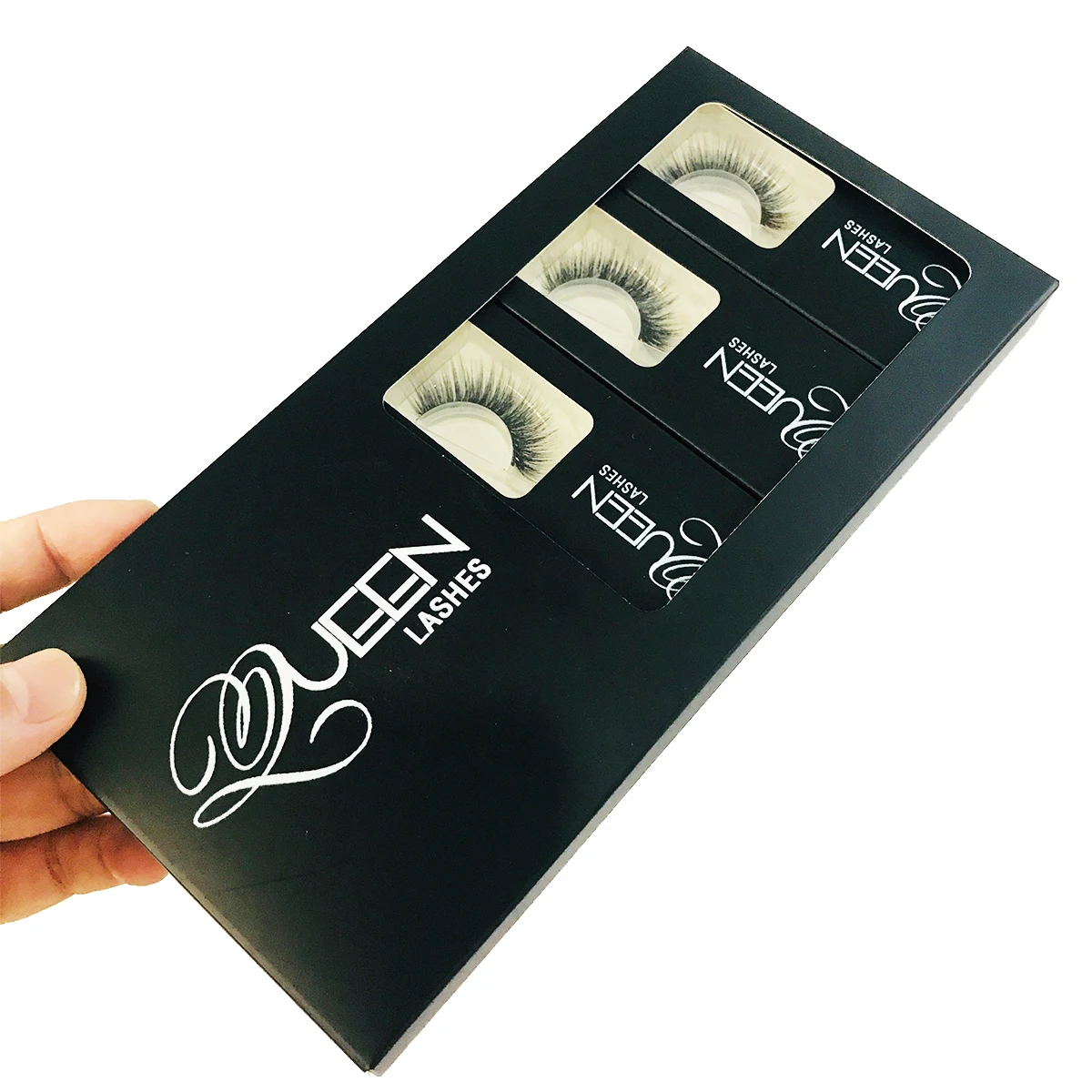 Custom 10/20/50 Sets Paper Eyelash Box Packaging Box Lash Boxes Package Custom Logo Faux Cils 25mm Mink Lashes Empty 4