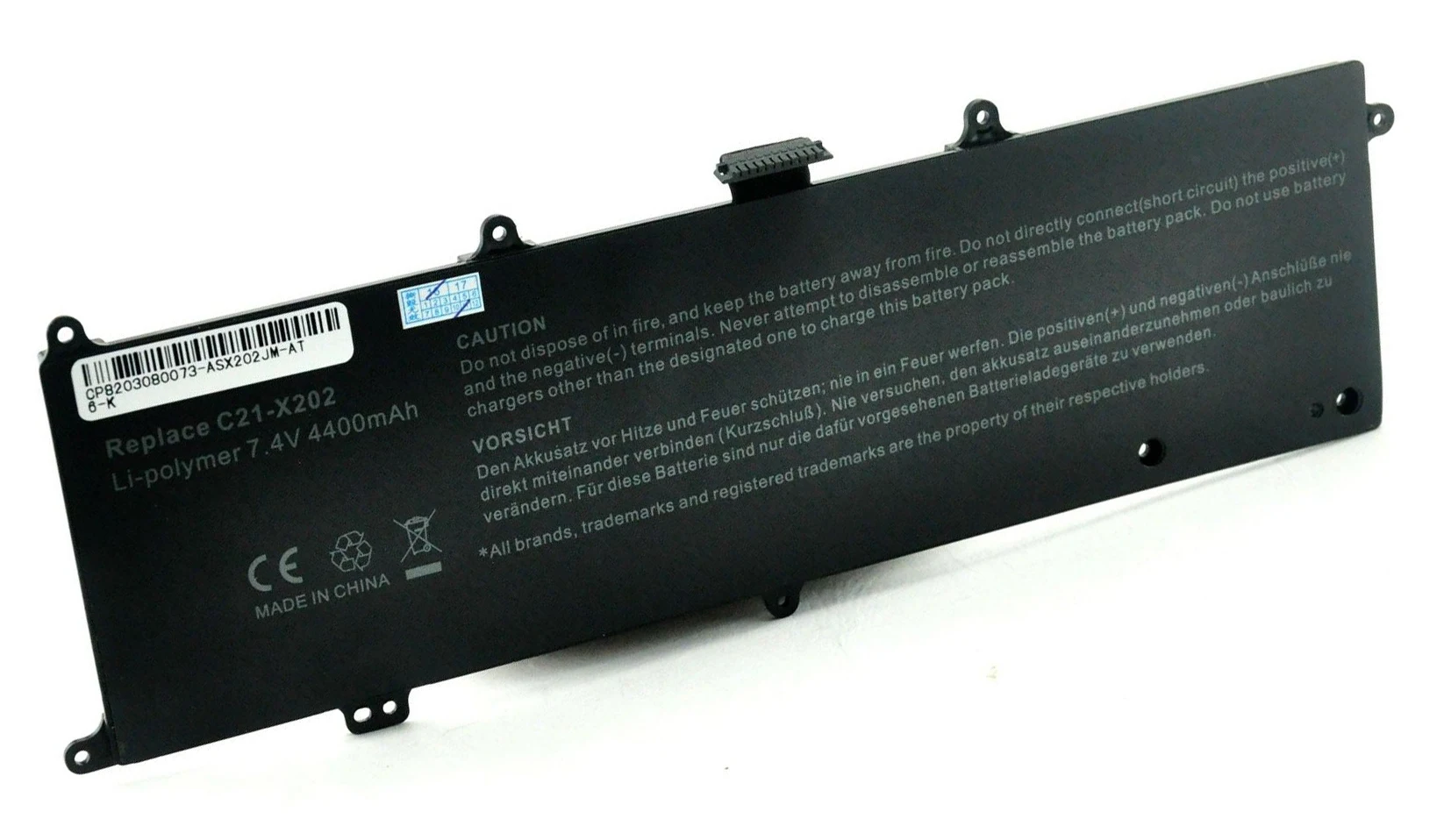Аккумулятор C21-X202 для Asus VivoBook S200E X201E X202E Series p/n: CS-AUX202NB | Компьютеры и офис