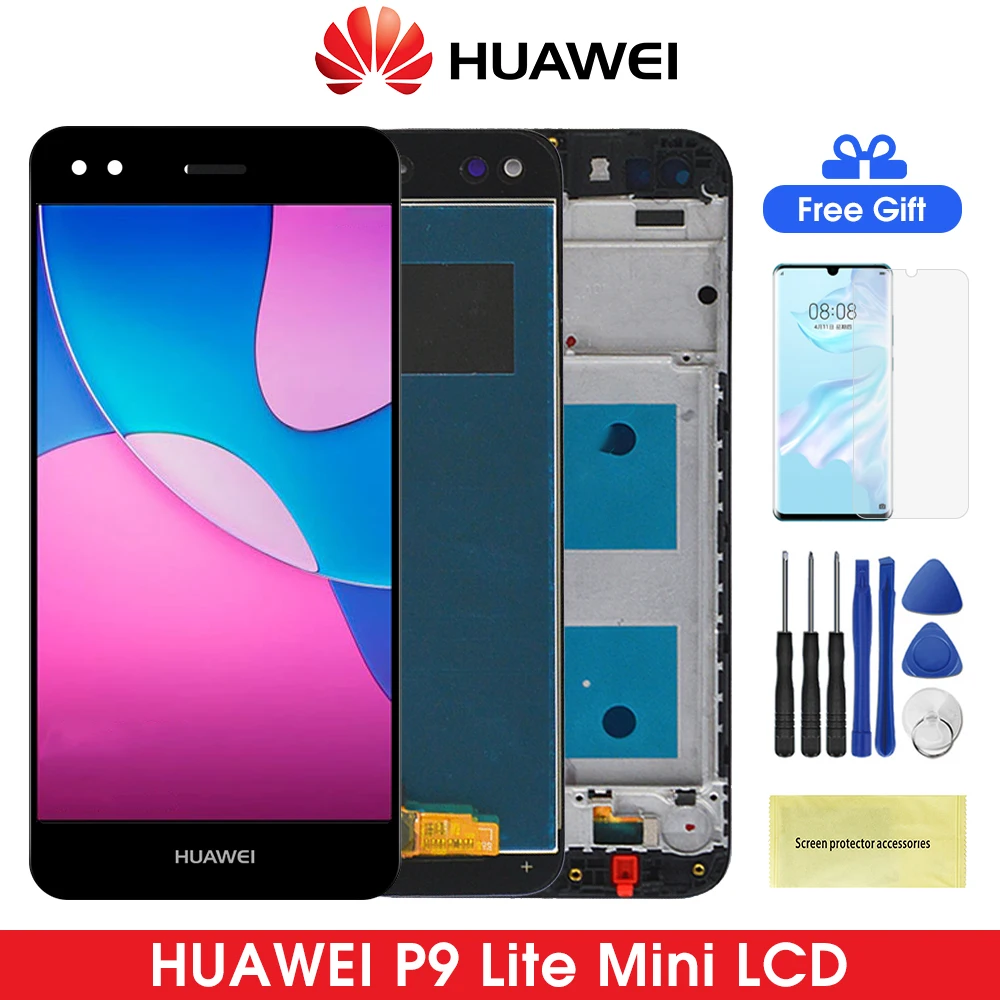 ЖК-дисплей для Huawei P9 Lite mini сенсорный экран Y6 Pro 2017 ЖК SLA L02 L22 L03 | Мобильные телефоны