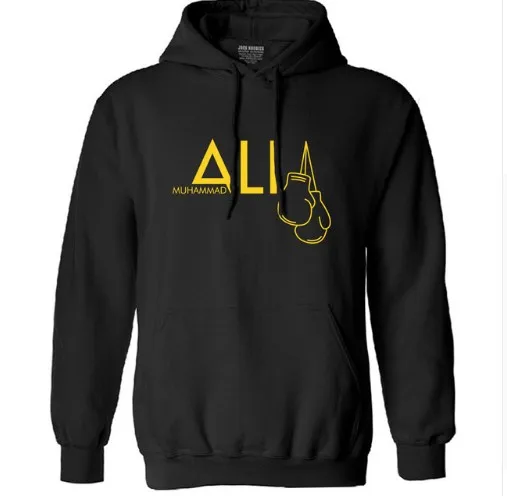 

People's Champ Muhammad Ali Hoodies Fleece Hoody Sweatshirts Mma Jumper Long Sleeve Pullover Men's Hooded Tracksuits Jacket Coat