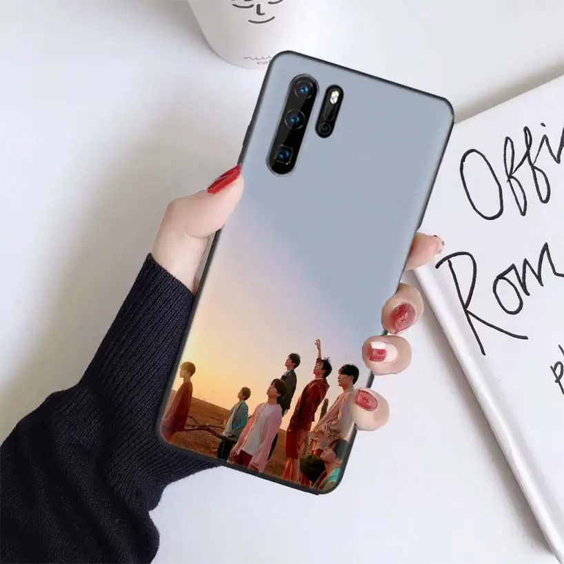 Kpop Kim Seok Jin Boys Черный чехол для huawei mate 30 20 10 P30 P20 P10 Pro Lite P Smart Z мягкая крышка для телефона