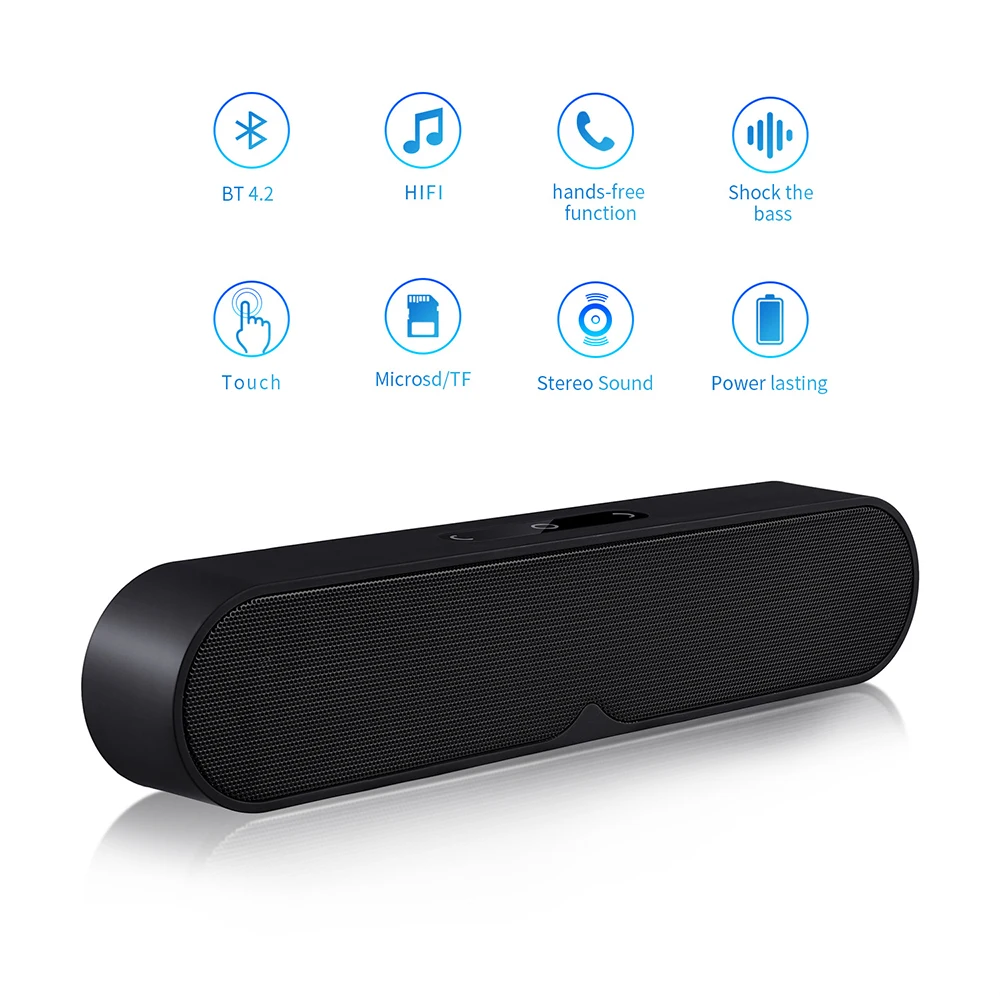 Портативный открытый Bluetooth динамик Саундбар с сабвуфером гриль сетка большой динамик s для ТВ компьютера