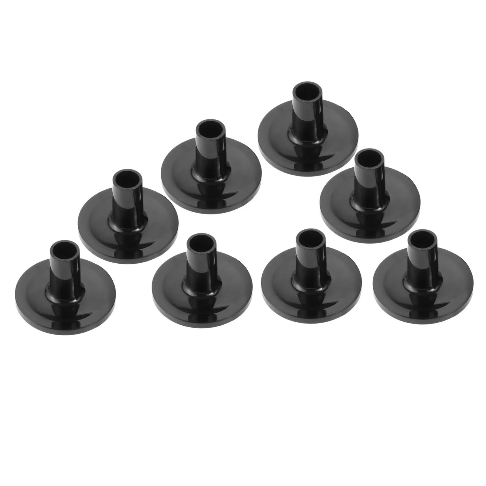8Pcs Plastic Cymbal Sleeves Drum Cymbal Stand Base Replacement Kit