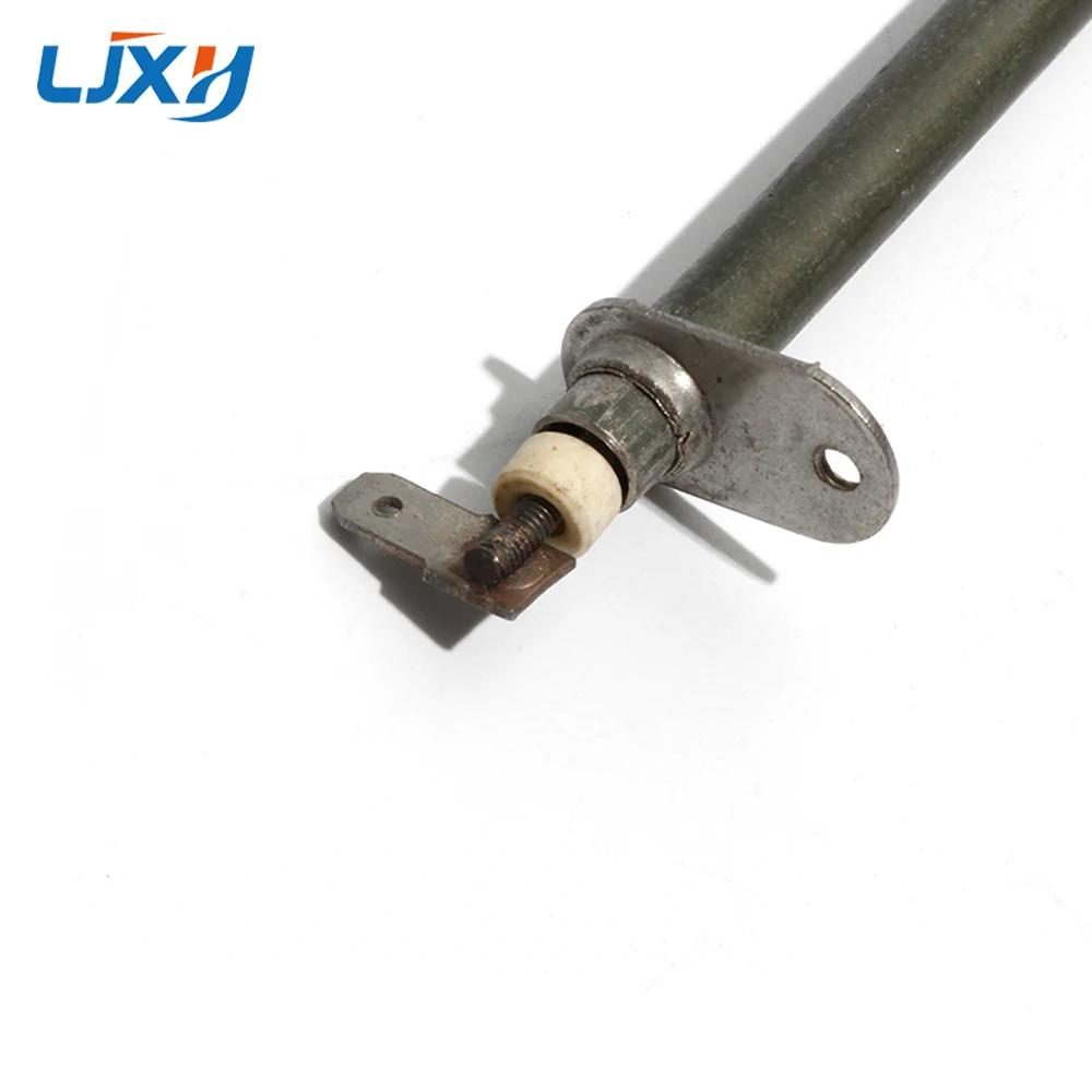 2 PCS 320/325/330/340/350mm Green Heating Element with Round Metal Sheet for Electric Oven Electric Heat Tube by Annealing