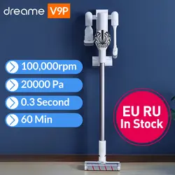 Dreame V9 портативный беспроводной пылесос переносной беспроводной циклонный фильтр 115AW сильный ковер на присосках пылесборник для дома