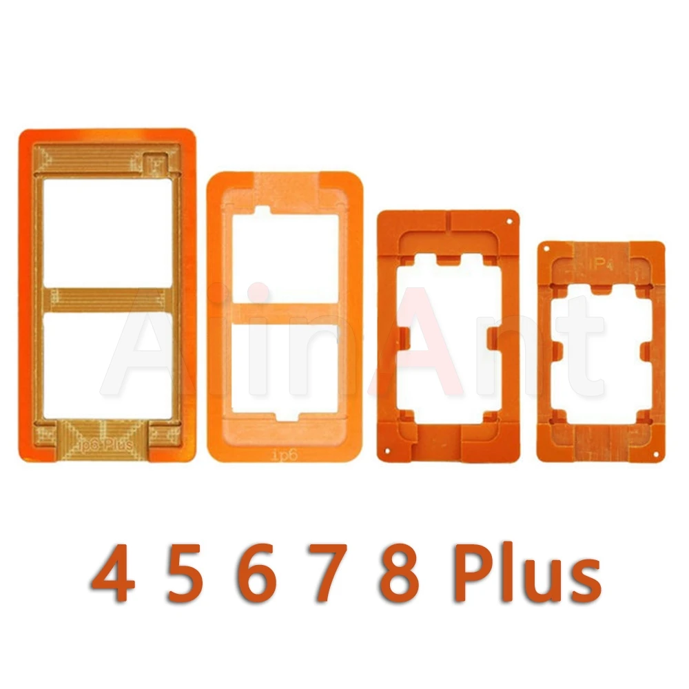 Пресс-форм ЖК для iphone Экран Стекло Дисплей 6 6s 7 8 Plus УФ LOCA Клей пресс-формы для Iphone 4 4s 5 5S Замена