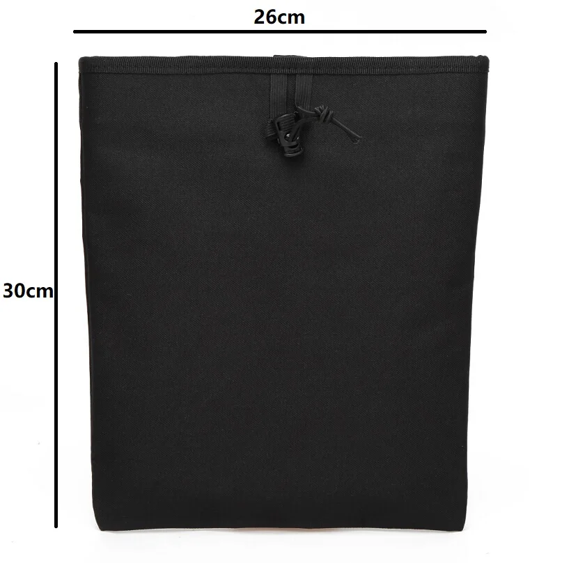 MOLLE Dump Pouch Hunting Mag Recovery Bag Drawstring Magazine Recycling Storage Pack Hunting Gear Holder Accessory Bag