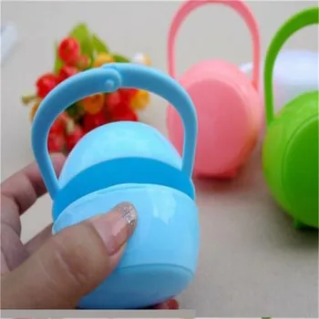 

Cute Baby Pacifier Nipple Container Appease Pacifier Clips Storage Box Practical Accessories