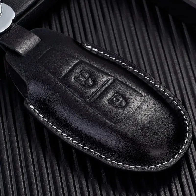 Защитный чехол для ключа из натуральной кожи Suzuki Maruti Cianz SX4 S-Cross Baleno 2019 2020 Grand Vitra Smart