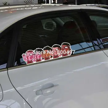 

Newest Car Styling Slam Dunk Hitting the Glass Car Stickers Car Decals for Toyota Chevrolet Volkswagen Tesla BMW Lada