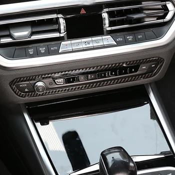 

Car Central Control Volume Knob Decoration Cover Interior Sticker For BMW 3 Series 320 330 G20 G28 Car Styling Accessories