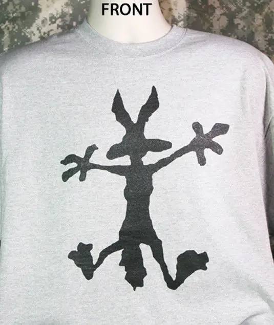 Wile E. Coyote футболка Roadrunner мультфильм Забавный крутой подарок винтажный дизайн