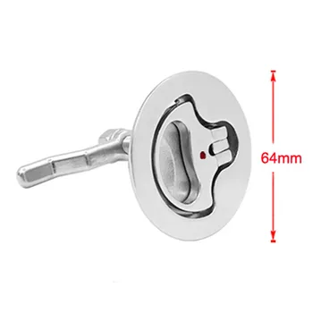 

Marine Boat Hatch Latch Corrosion resistance Silver Compartments Handle