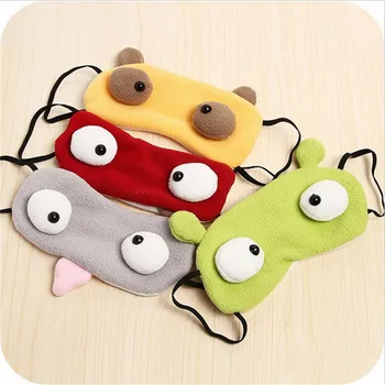 

3D Cartoon Eye Mask For Sleep Blackout Sleeping Mask Cute Patterns Sleeping Aid Travel Rest Breathable Blindfolds Better Sleep