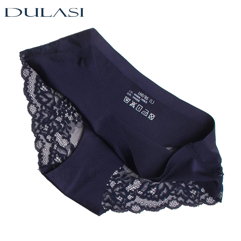 Женские сексуальные кружевные трусики бесшовное нижнее белье трусы из нейлона и