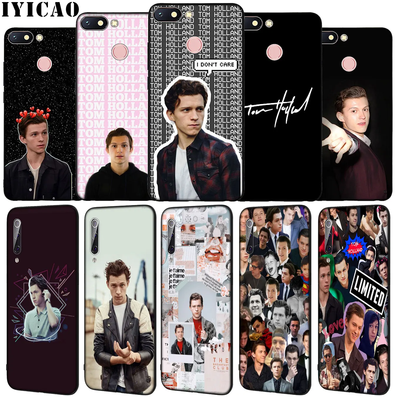 IYICAO Lavaza Tom Holland Soft Silicone Phone Case for Xiaomi Redmi Note 8 8T 8A 7 7A 6 6A 5 5A GO S2 K30 K20 Pro Cover | Мобильные