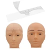 Disposable 50pcs / lot Microblading Ruler Guide Ruler Adhesive Sticker Permanent Eyebrow Makeup Eyebrow Tool 4