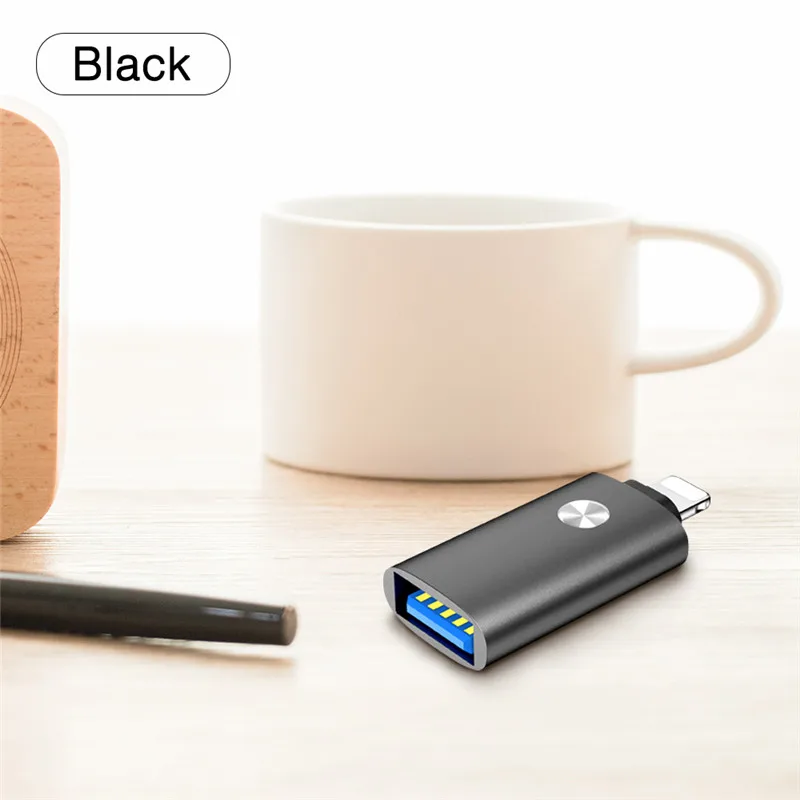 Nohon USB данных OTG адаптер зарядное устройство кабель для iphone 11 Pro XS Max XR X 10 7 8 6 S 6 S Plus 5 5S SE ipad iOS конвертеры разъем