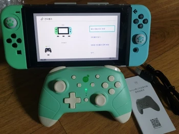

Animal Crossing Controller For Nintend Switch Pro Controller with NFC Wireless Game Joystick Gamepad NS Pro Switch Accessories