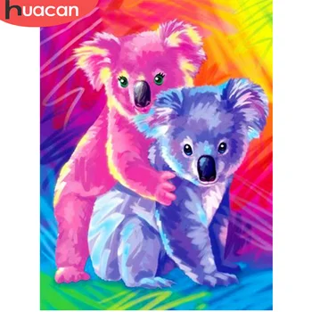 

HUACAN Diamond Painting 5D Sloth Full Square Diamond Art Mosaic Animal New Arrival Embroidery Home Decor